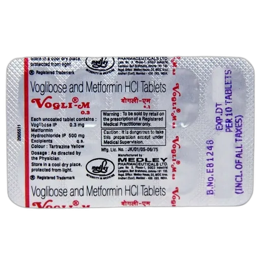 vogli m 0.3mg tablet 10's